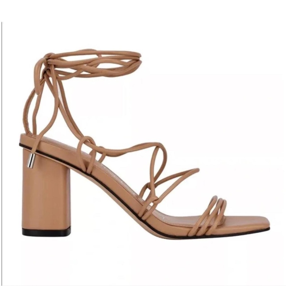 Calvin Klein Tan Strappy Sandals